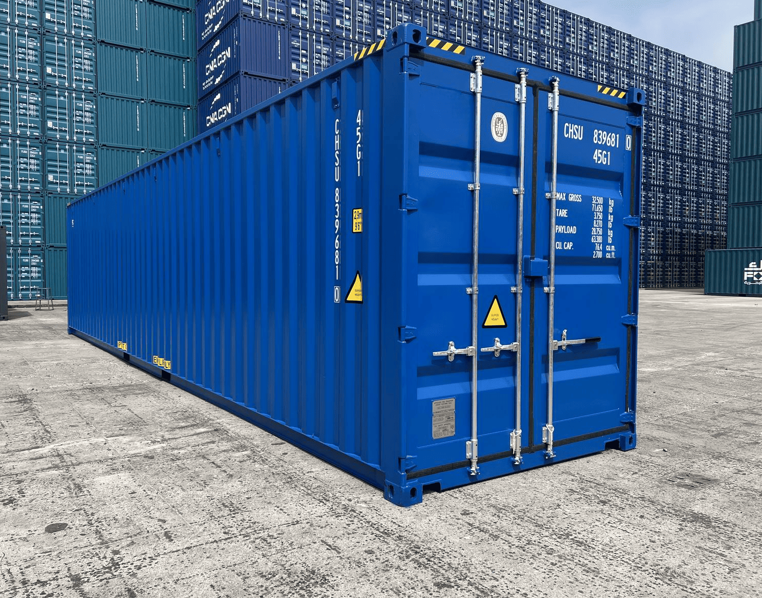 40ft High Cube Containers for Sale