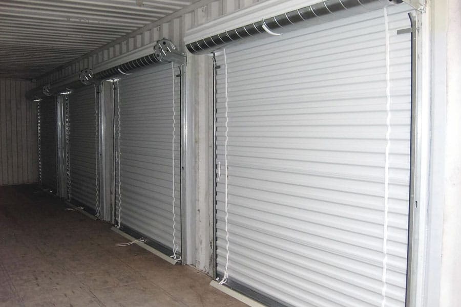 Garage Door Containers